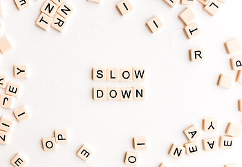 Slow down, minimal, pieces HD wallpaper