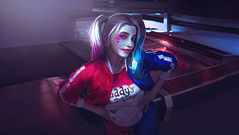 Harley Quinn Vibrant Persona, harley-quinn, superheroes, artist, artwork, digital-art HD wallpaper