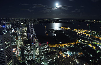 Landscape, Cities, Night HD wallpaper