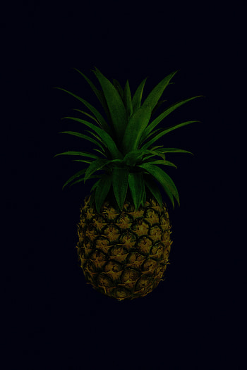 Food, Leaves, Fruit, Tropical, Pineapple HD phone wallpaper