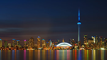 Toronto cityscapes, Architectural beauty, Dynamic skyline, Stunning backgrounds HD wallpaper