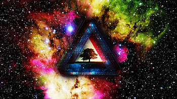 For > Trippy Nature HD wallpaper