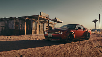 Dodge Challenger Srt Hellcat 2024, dodge-challenger-srt-hellcat-widebody, dodge-challenger, 2022-cars, behance, cars HD wallpaper