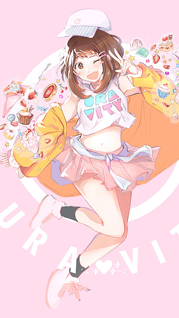 Uravity, Ochaco Uraraka, Anime, My Hero Academia HD phone wallpaper