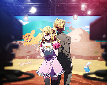 Anime, Oshi no Ko, Ruby Hoshino, Aquamarine Hoshino HD wallpaper