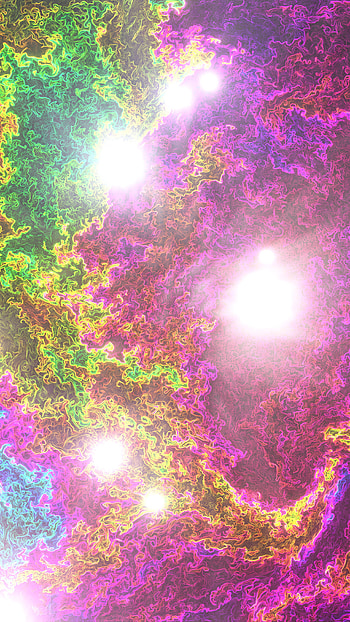 Trippy Psychedelic Fractal, Abstract, fractal HD phone wallpaper