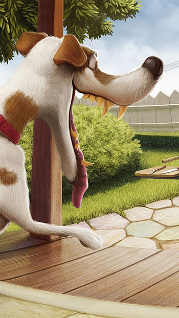 Cartoon Dog, Funny Dog HD phone wallpaper