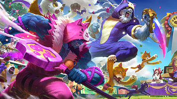 Meowrick Splash Art Yorick LoL, video game, League Of Legends, Yorick (League of Legends) HD wallpaper