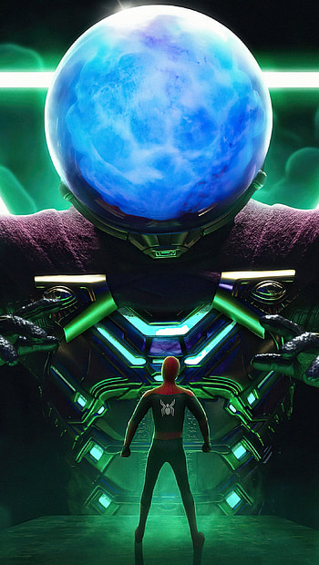 Spider-Man fan art, Mysterio , Ultra HD phone wallpaper