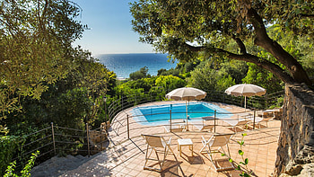 Villa Sibilla, Campania HD wallpaper