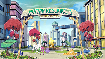 Human Resources, Ultra , Background , Animation series HD wallpaper