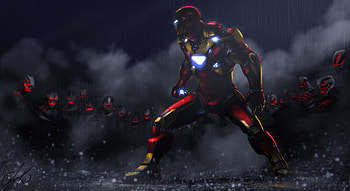 Iron Man 2018, iron-man, artwork, digital-art, superheroes, art HD wallpaper