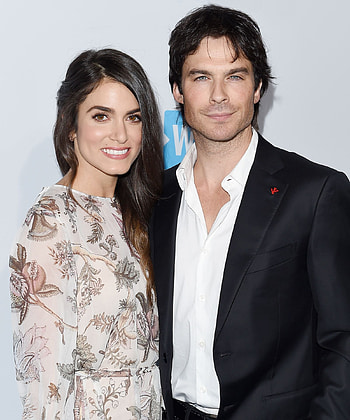 Ian Somerhalder, Nikki Reed, Birtay celebration, Adorable couple moments HD phone wallpaper