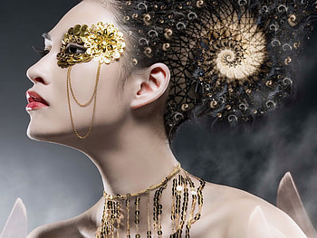 Seduction-Secrets, profile, ornaments, beautiful, people, nice, woman, pretty, she, female HD wallpaper