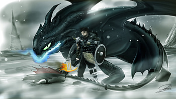 Hiccup How To Train Your Dragon 3 , how-to-train-your-dragon-the-hidden-world, how-to-train-your-dragon-3, how-to-train-your-dragon, movies, 2019-movies, animated-movies, dragon, night-fury, artist, artwork, deviantart HD wallpaper