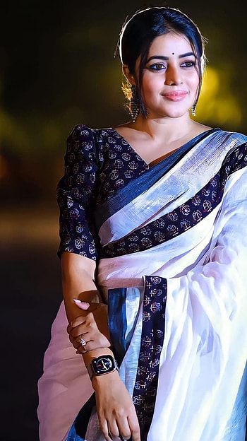 Poorna kasim, telugu actress, , saree beauty HD phone wallpaper