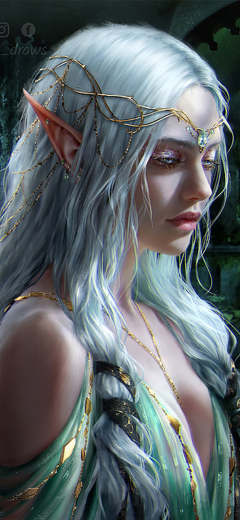Elf girl fantasy art, XS, , Stunning HD phone wallpaper