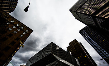 Cities, Building, Facade, Bottom View HD wallpaper