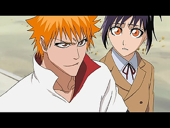 Bleach, girl, stuff, anime, boy HD wallpaper