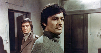 Alain Delon, Timeless style, Iconic charm, Classic cinema HD wallpaper