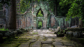 Temple in Cambodia, in, nature, Temple, Cambodia HD wallpaper