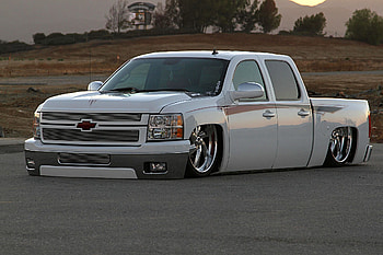 2012-Lowered Silverado, Bowtie, Slammed, White, GM HD wallpaper