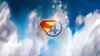 Superman X Fantastic Four Logo, superman, fantastic-four, logo, superheroes, artwork, art, digital-art, ai, artstation HD wallpaper