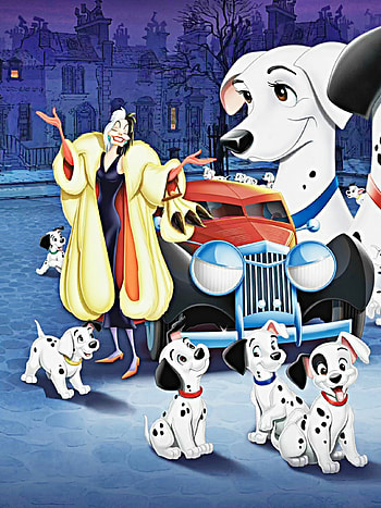 Cruella de Vil, One Hundred and One Dalmatians HD phone wallpaper