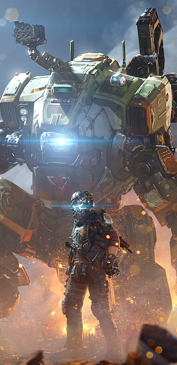 Titanfall 2: Titan & Pilot , video game, Titanfall 2 HD phone wallpaper