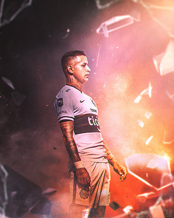 Derlis, chelopy, olimpia, football HD phone wallpaper