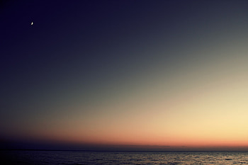 Nature, Sunset, Sky, Sea, Horizon HD wallpaper