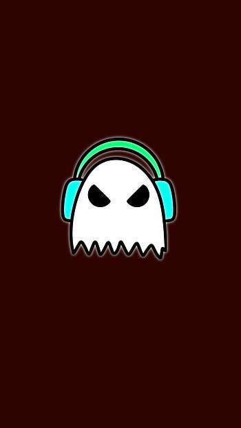 Music ghost, cartoon, Anime HD phone wallpaper