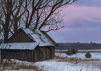 Art, Wood, Tree, House, Hut HD wallpaper
