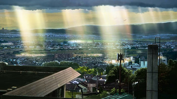 Anime Scenery, Scenery, City, Nature, Anime, Light HD wallpaper