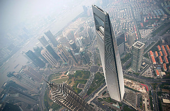 Shanghai World Financial Center, Architectural marvel, Modern masterpiece, Shanghai HD wallpaper