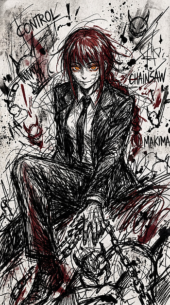 Makima — Chainsaw Man : Control, Makima (Chainsaw Man), Anime, Manga HD phone wallpaper