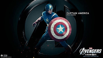 Marvel-The-Avengers-Movie-2012---Captain- HD wallpaper