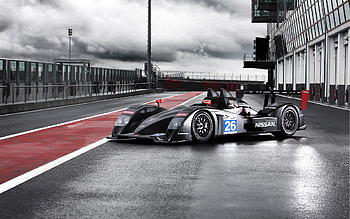 Nissan, LMP2, Race Tracks HD wallpaper