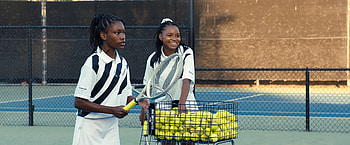 Saniyya Sidney movies, Tennis skills, King Richard stars, Real-life talent HD wallpaper