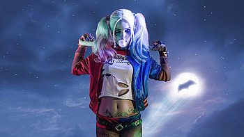 Harley Quinn Cosplaynew, harley-quinn, superheroes, cosplay, artstation HD wallpaper