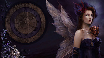 fairy, Enchanting backgrounds, Fantasy creatures HD wallpaper