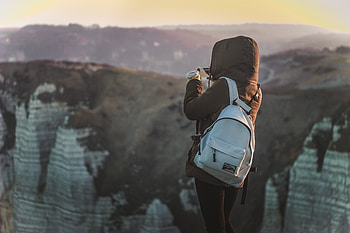 Nature, Mountains, Journey, Human, Person, Backpack, Rucksack, Tourist HD wallpaper