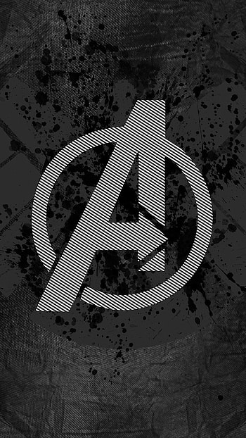 6 Plus, Avengers , Logo, Marvel HD phone wallpaper