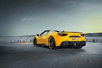 Ferrari 488 Yellow, ferrari-488, ferrari, cars, yellow HD wallpaper