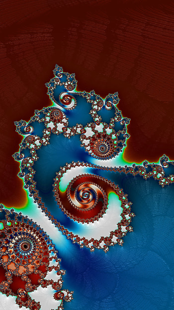 Fractal Art Trippy Psychedelic background for your smart, Abstract, fractal HD phone wallpaper