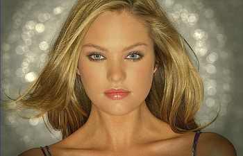 Candice Swanepoel, model, blue eyes, grey, blonde, glitter, girl, beauty, woman, cehenot HD wallpaper