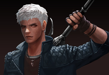 Nero Devil May Cry 5 2019 Art, devil-may-cry-5, 2019-games, games, artist, artwork, art, digital-art, artstation HD wallpaper