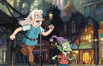 King Elfo and Princess Bean, Disenchantment HD wallpaper