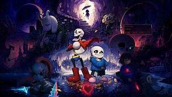 Undertale — Heart of the Underground, Skeleton, Video Game HD wallpaper