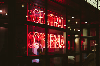 Shine, Light, Miscellanea, Miscellaneous, Neon, Glass, Window, Inscription HD wallpaper